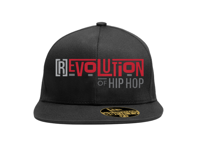 [R]evolution of Hip-Hop Snap Back Flat Bill Cap