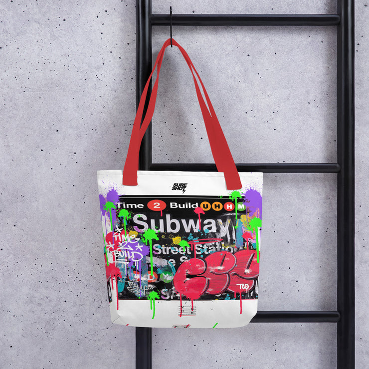 Subway Graffiti Tote bag