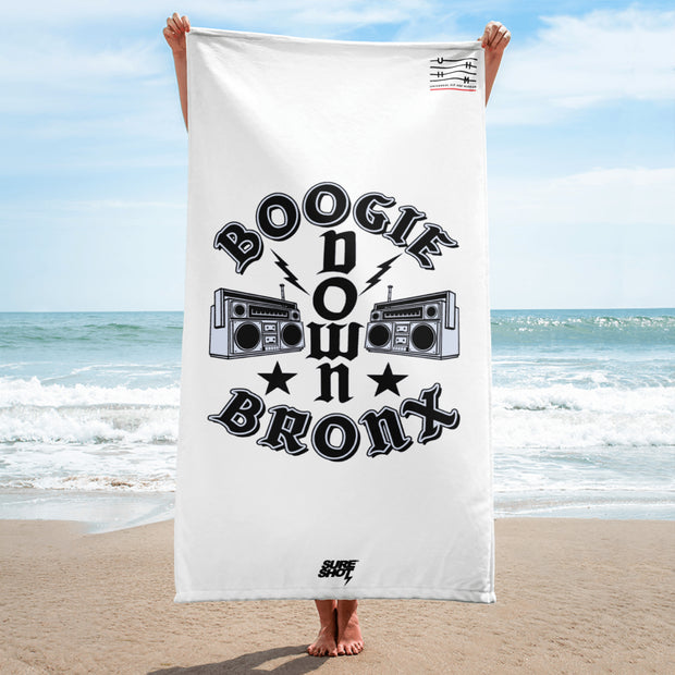 Boogie Down Bronx Beach Towel