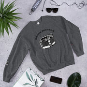 Crate Diggers (White & Grays) Unisex Sweatshirt