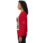 Shorty Luv Unisex fleece sweatshirt (Black, Red)