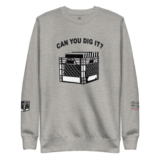 "Can You Dig It" (Light) Unisex Fleece Pullover