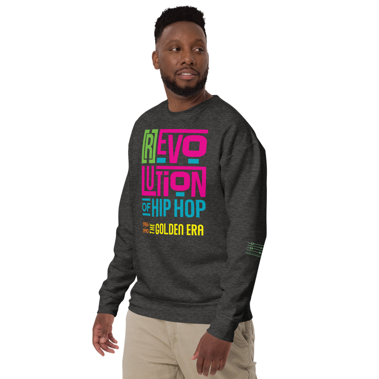 [R]evolution of Hip Hop: Golden Era Edition Unisex Premium Sweatshirt
