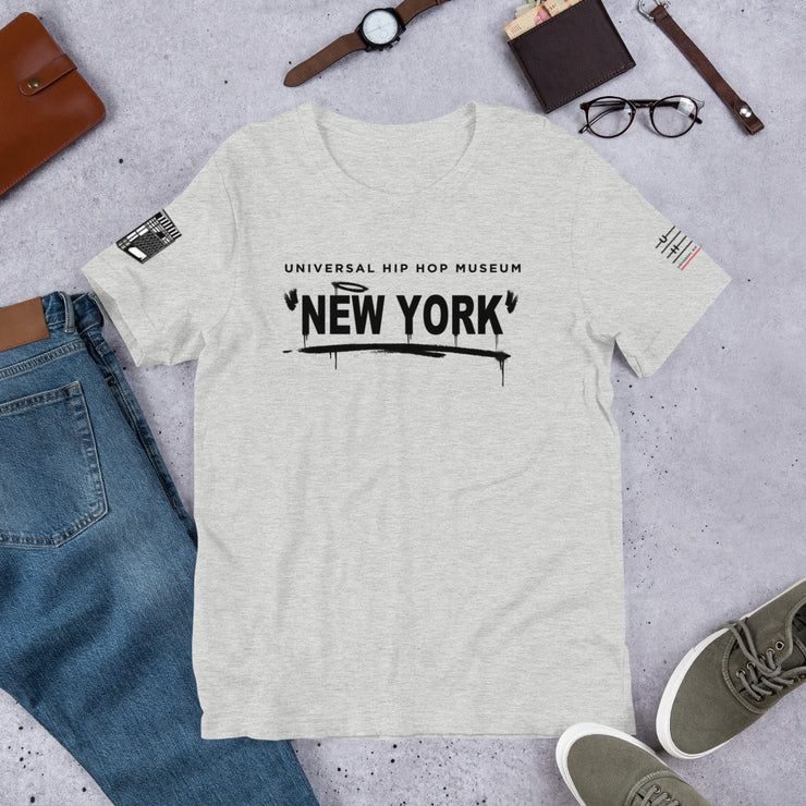 "UHHM NEW YORK" (Light) Short-Sleeve Unisex T-Shirt