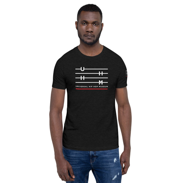 UHHM Black  Short-Sleeve Unisex T-Shirt