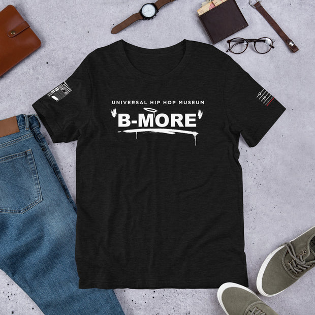 "UHHM B-MORE" (Black) Short-Sleeve Unisex T-Shirt