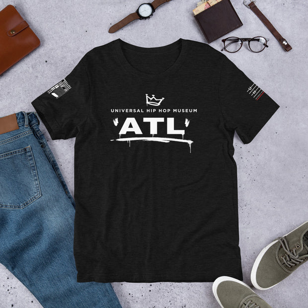 "UHHM ATL" (BLACK) Short-Sleeve Unisex T-Shirt